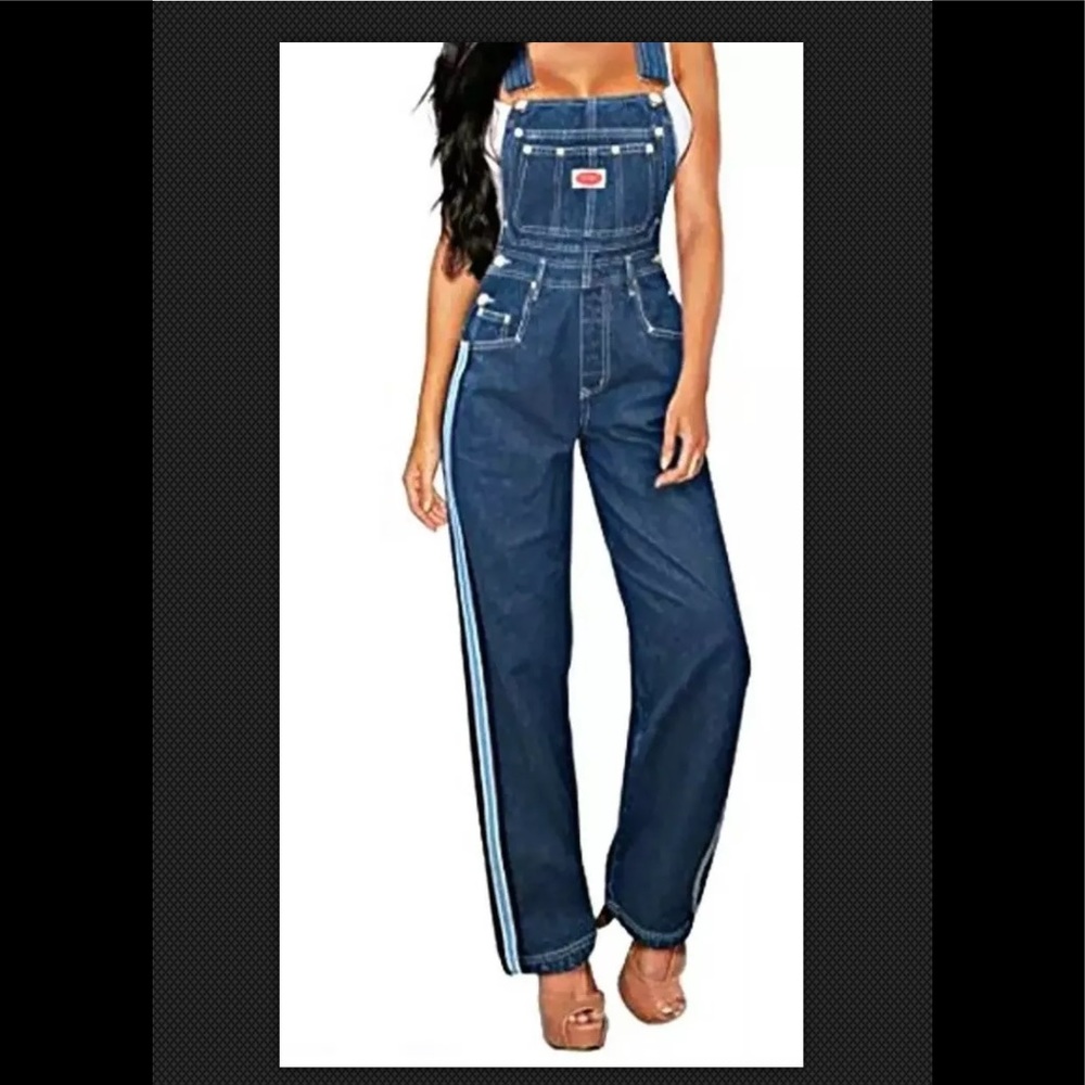 Revolt Women’s Overall SIZE L And M Denim